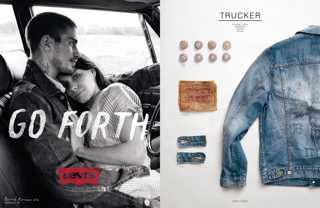 Levi's As the New 'Brand America' - Rope Dye Crafted Goods