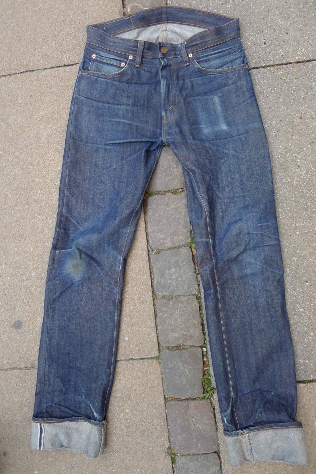 dry cleaning raw denim