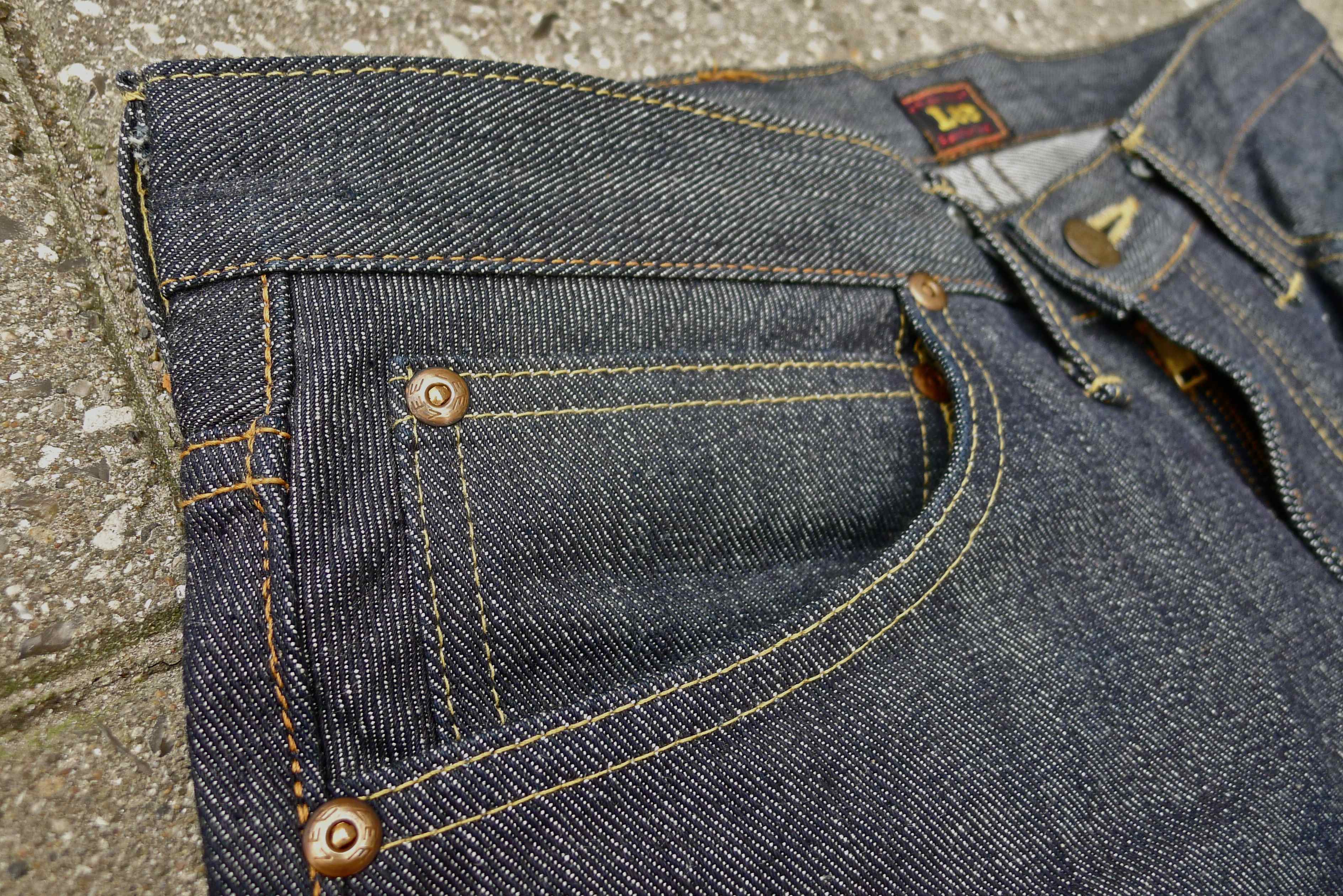 The Dean Jeans: 1952 Lee 101Z - Rope Dye Crafted Goods