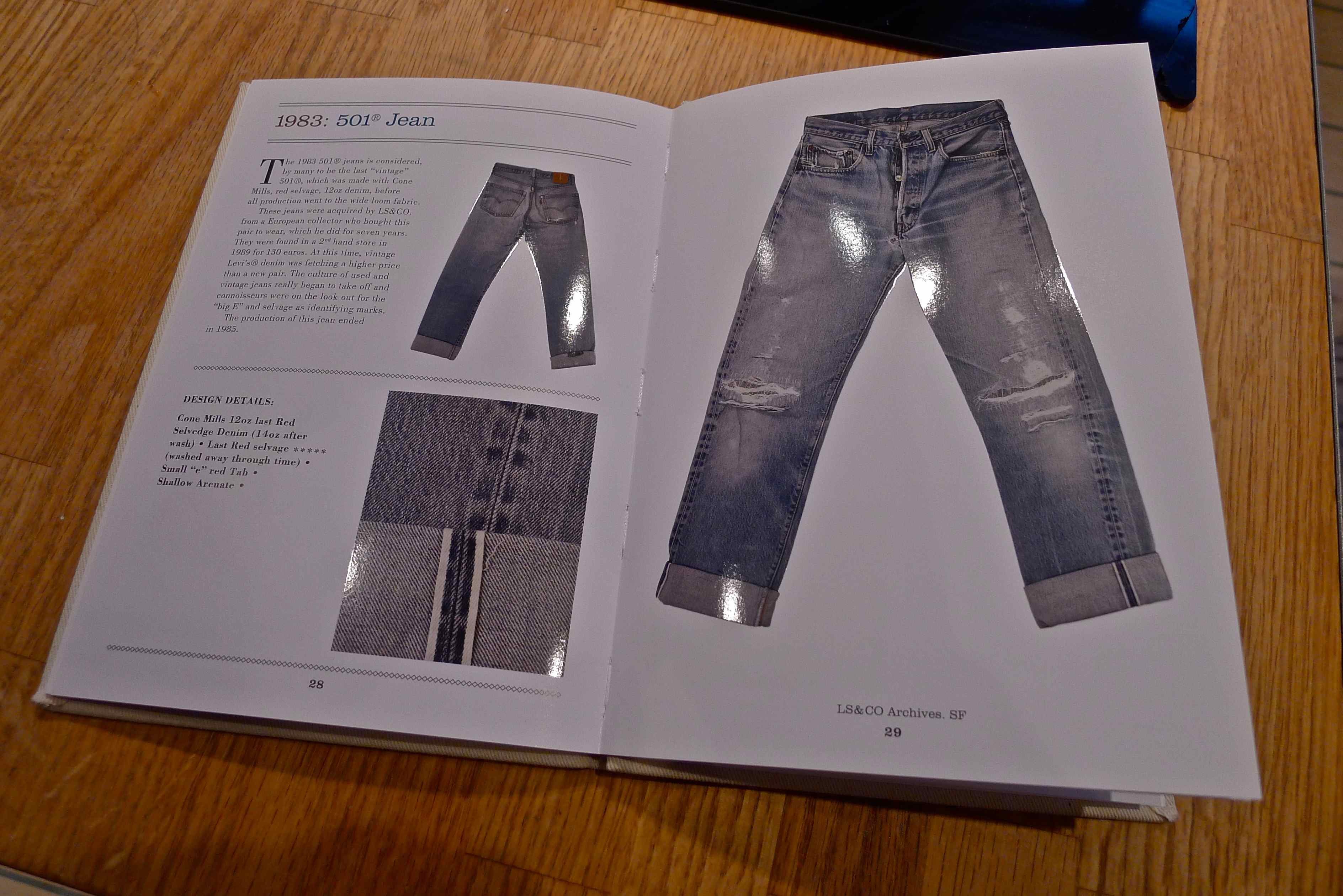 levis 501 evolution