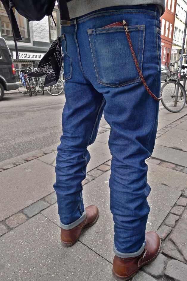 Danish Biker Jeans - Rope Dye Crafted Goods