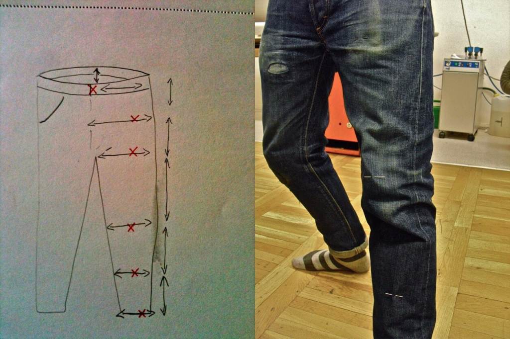 How to make jeans pattern (1)