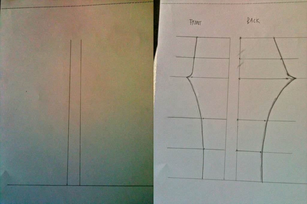 How to make jeans pattern (2)