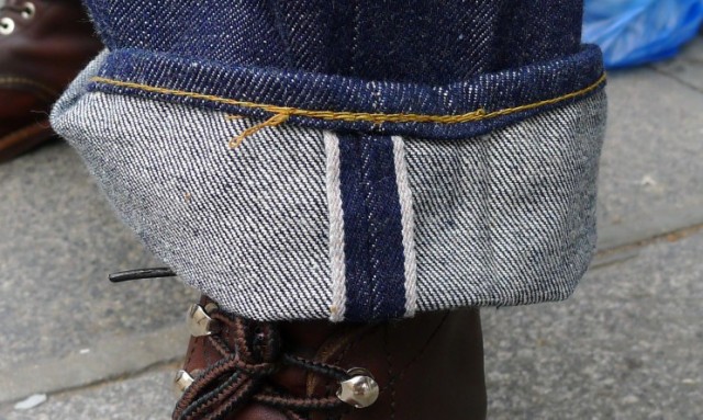 selvedge red line