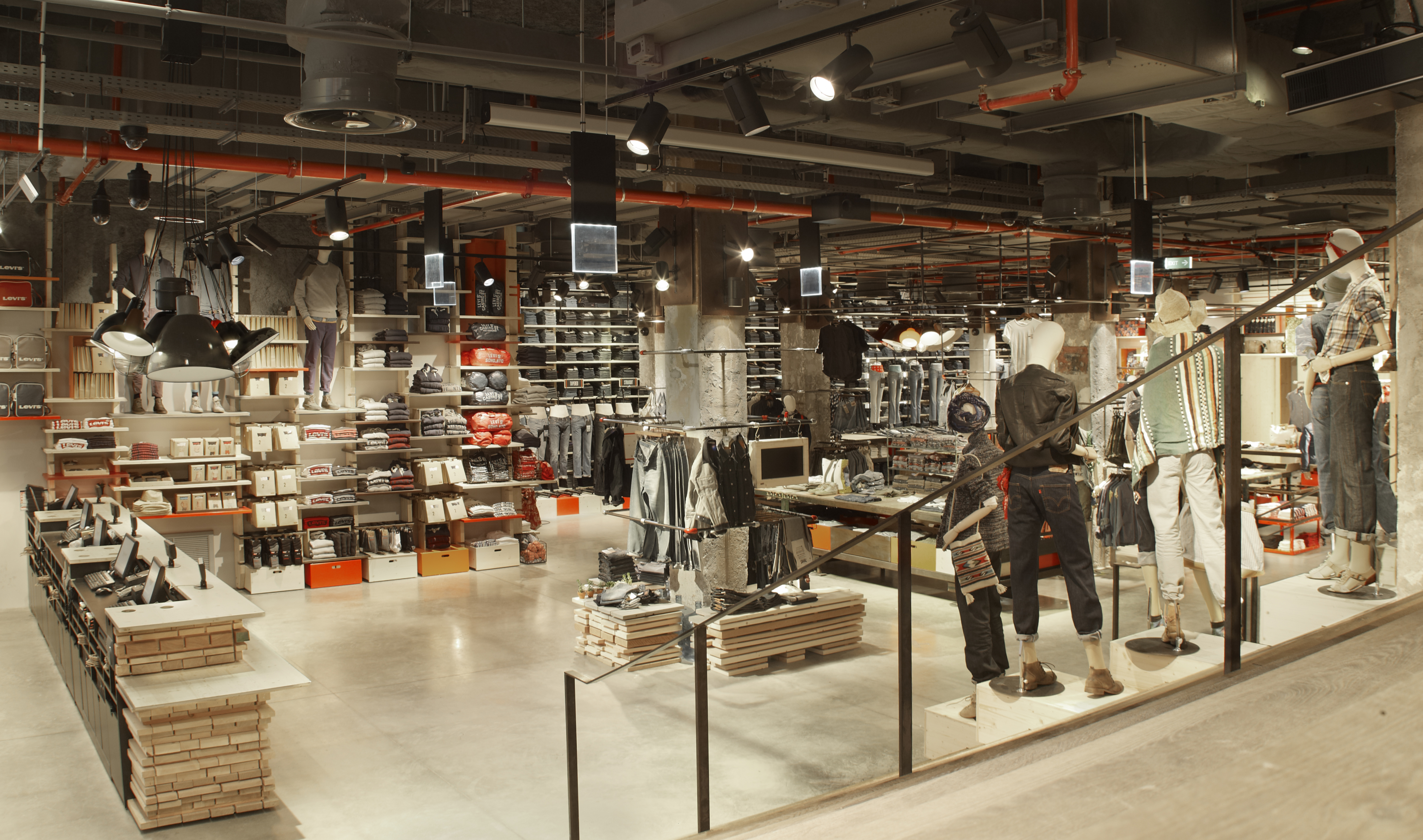 Levi's Flagship Store on Champs Élysées - Rope Dye Crafted Goods