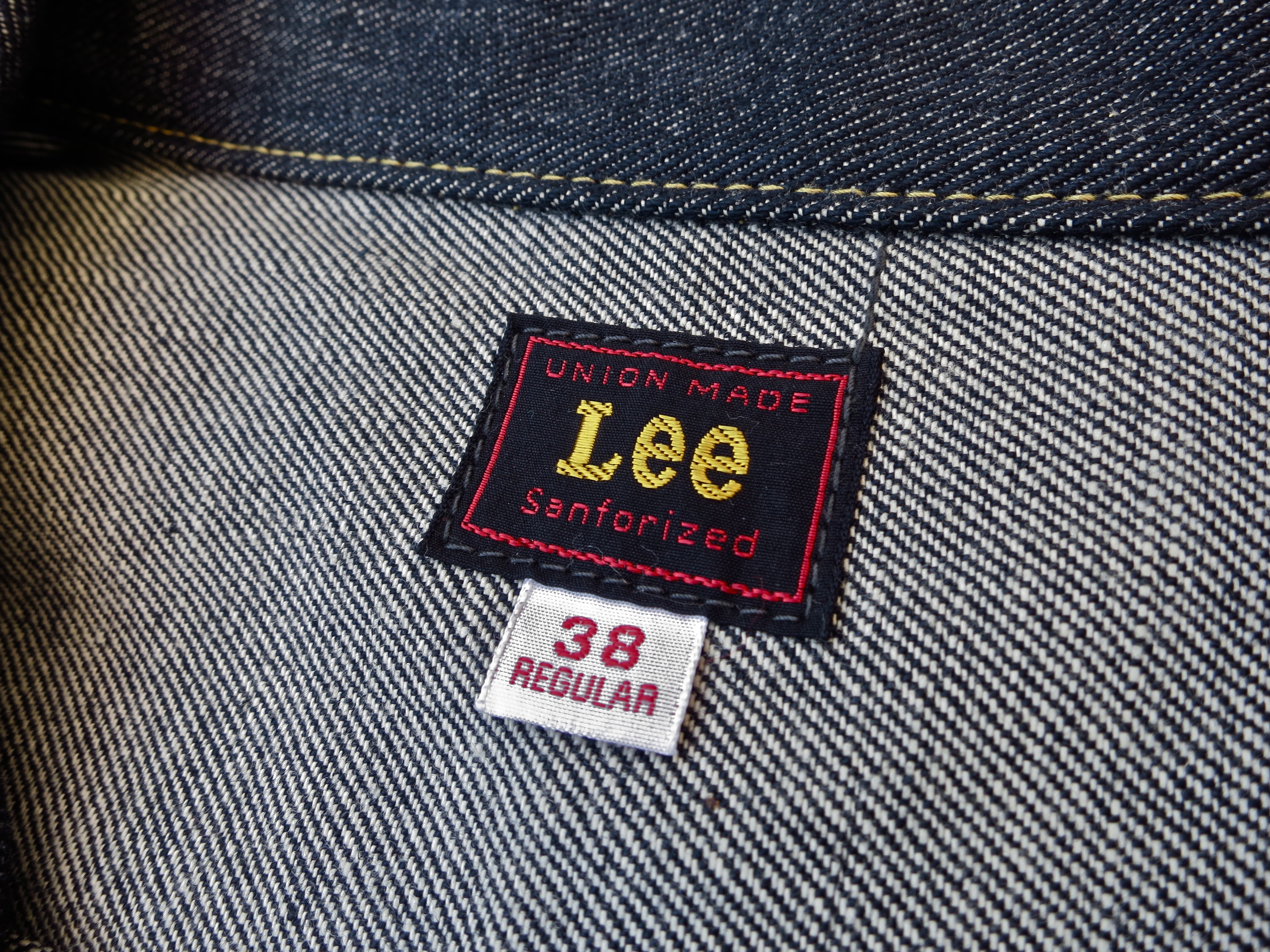 Lee denim jacket history cheap