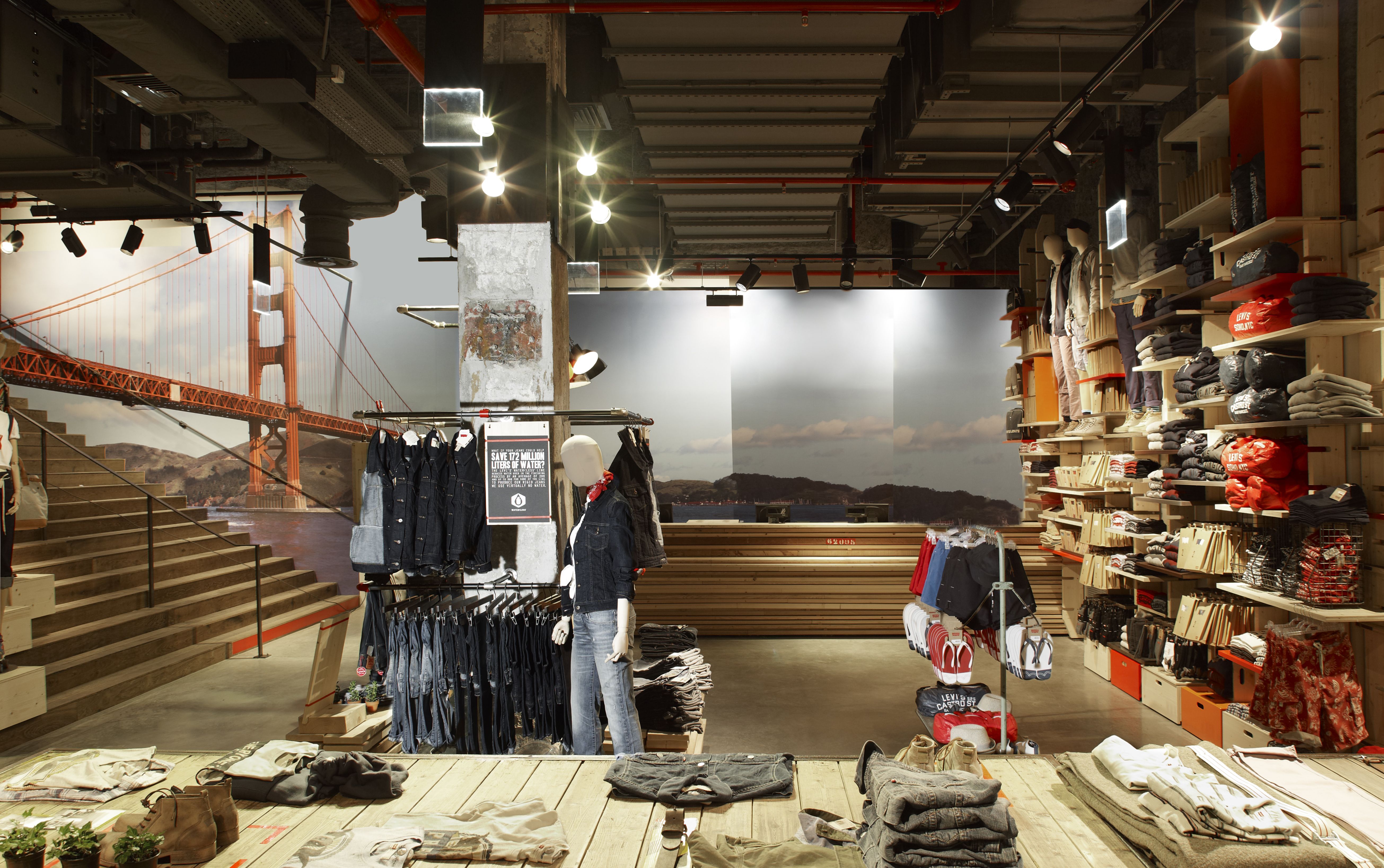 Levi's Flagship Store on Champs Élysées - Rope Dye Crafted Goods