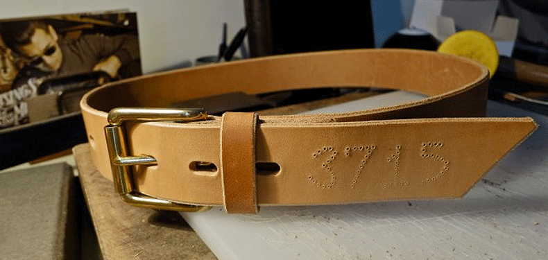 For Holding Up The Trousers: Making a Belt