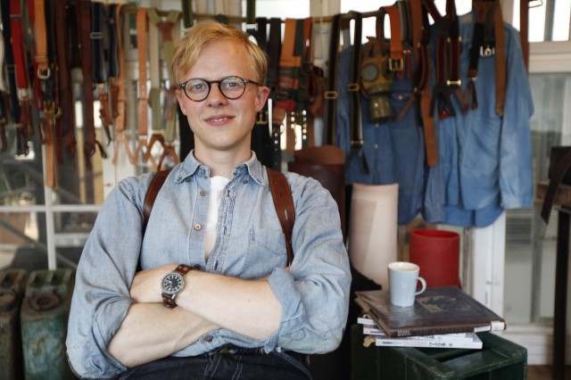 For Holding Up The Trousers Leather One Man Brand Suspenders Belts Denimhunters