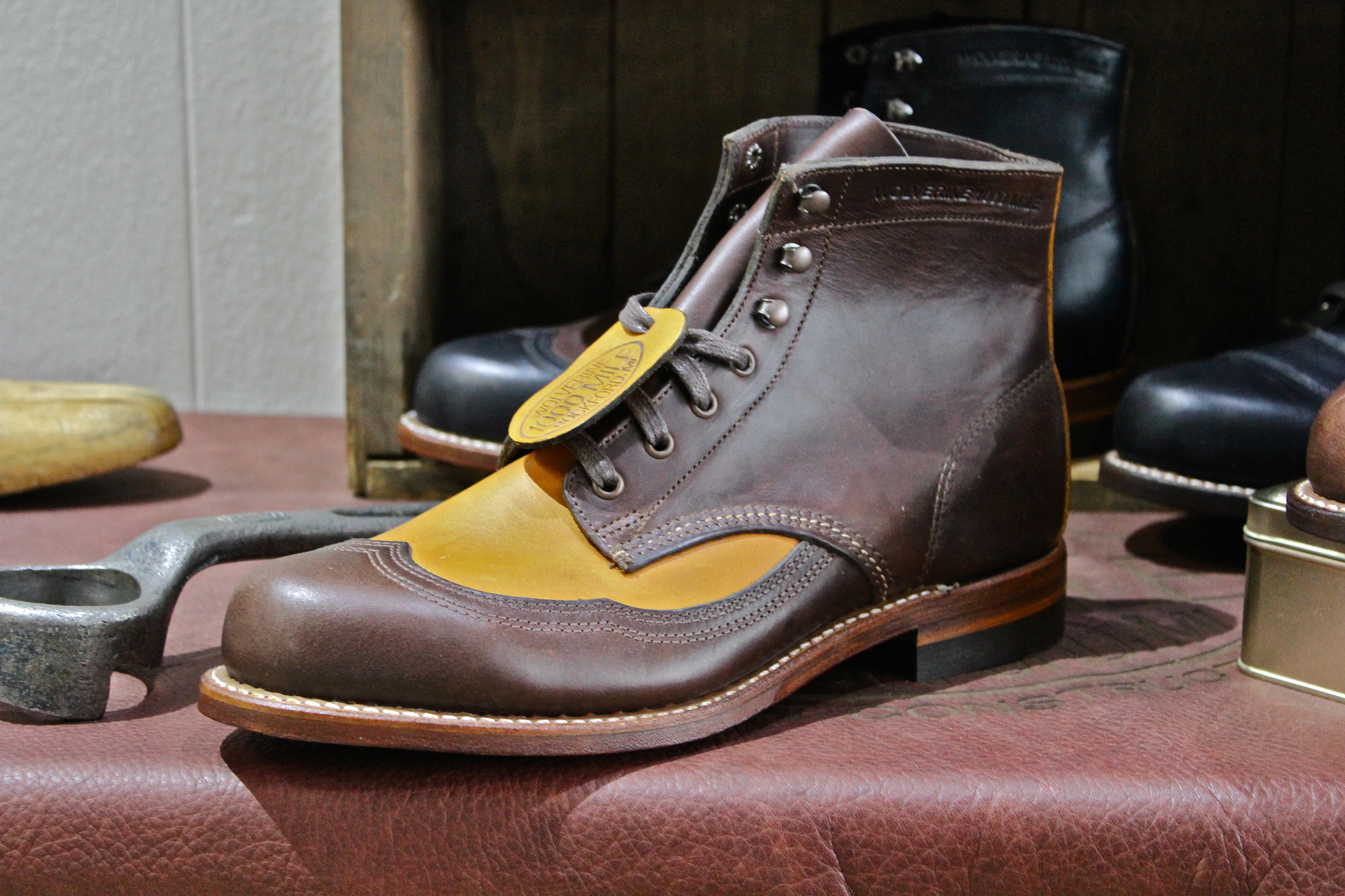Wolverine 1000 mile cordovan clearance
