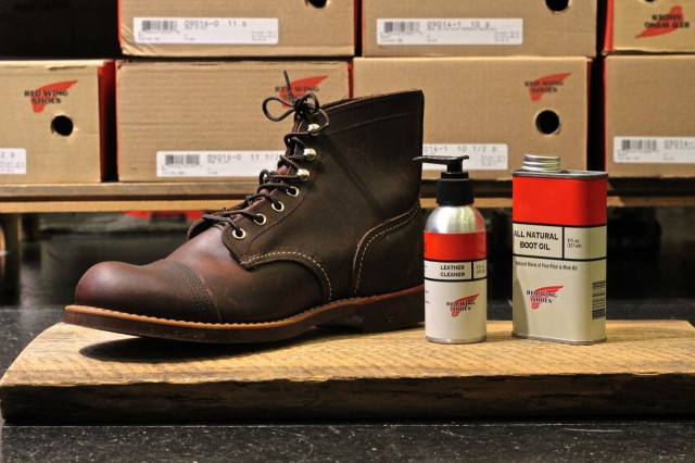 red wing muleskinner care