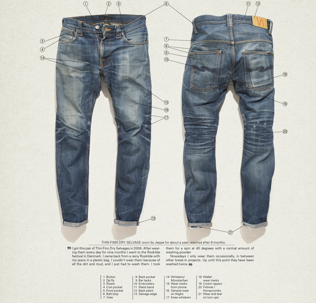 Nudie Jeans Co - A High Quality Product Made In A Way - Rope Dye Goods