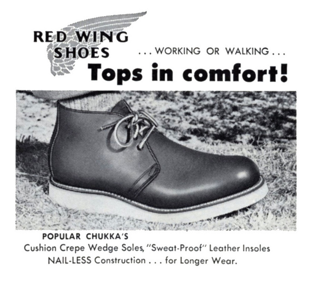 Comfort And Water Resistance: Red Wing's New 3149 Work Chukka