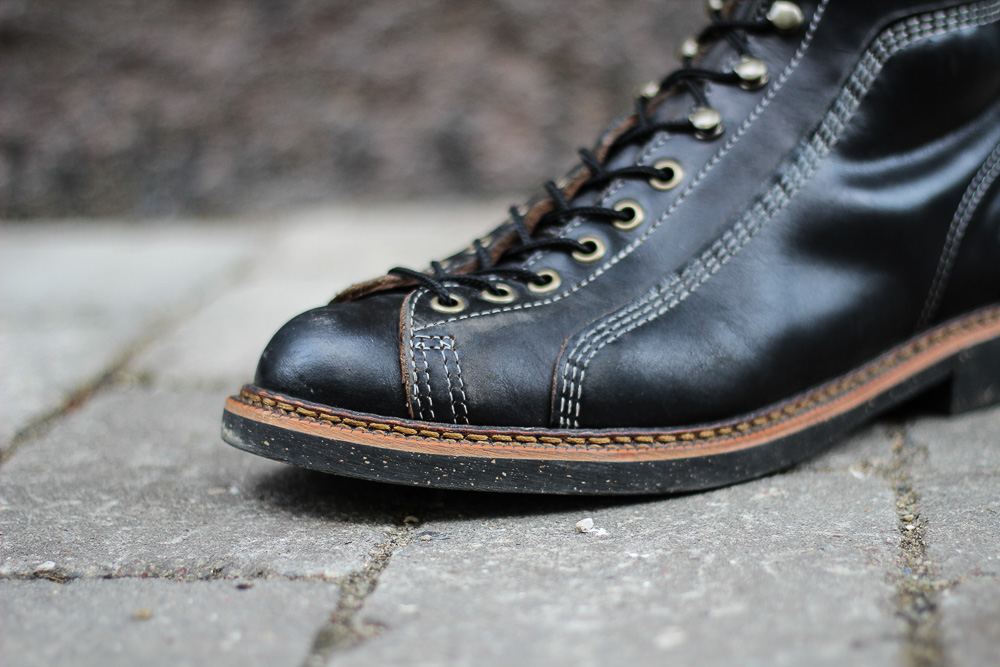 Thorogood 1892 Collection - the Portage roofer boot in black