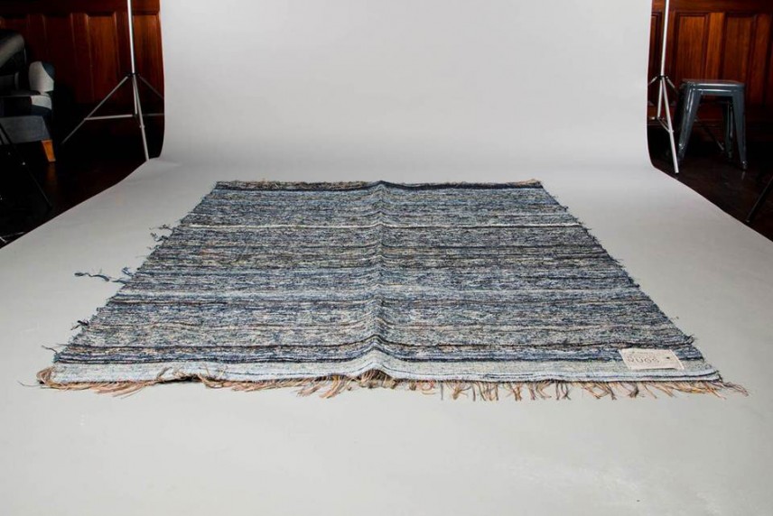 Ynkelig Bevidst hældning Nudie Jeans Recycled Denim Rugs - Rope Dye Crafted Goods