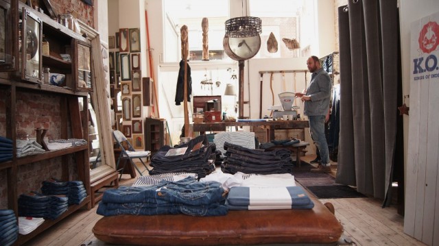 Pop-Up Store in Amsterdam: Kings Of Indigo at Raw Materials