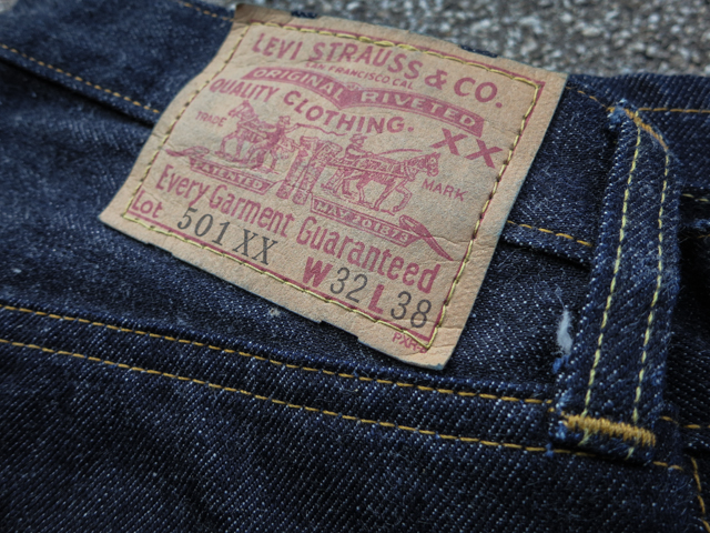 1955 levis 501xx