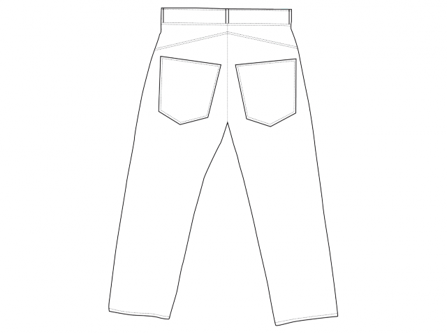 Jeans Anatomy: The Inverted yoke