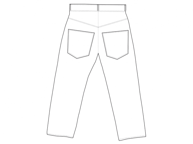 Jeans Anatomy: The Wide yoke