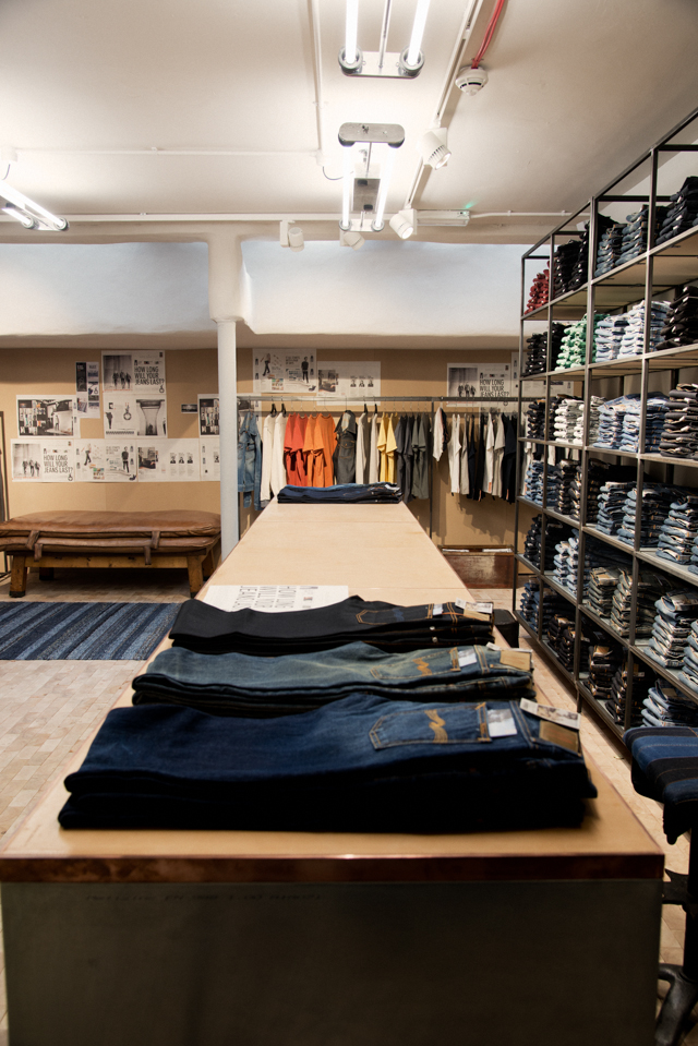 Nudie Jeans Repair Shop in London