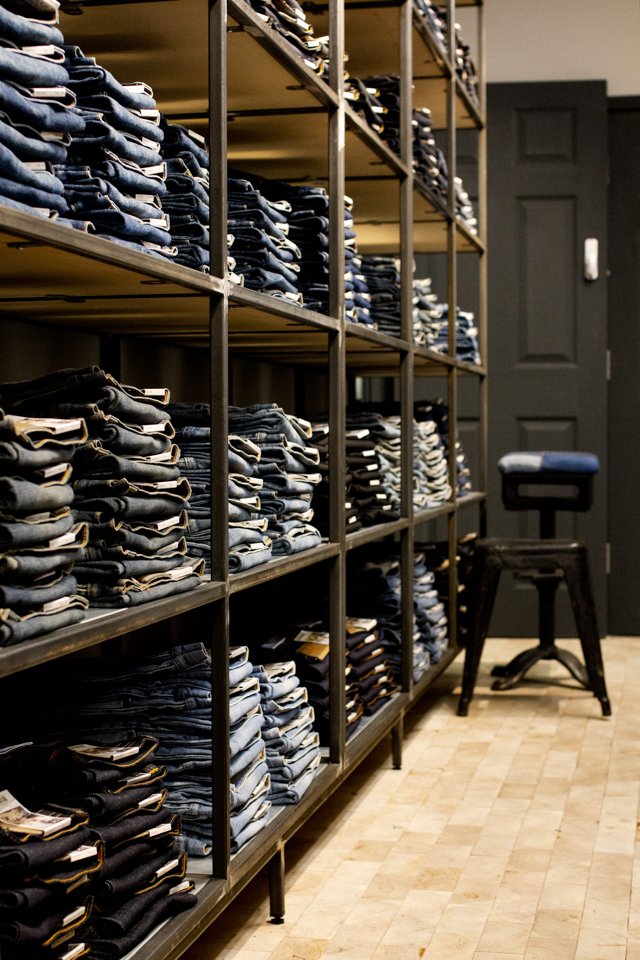 Nudie Jeans Repair Shop in London