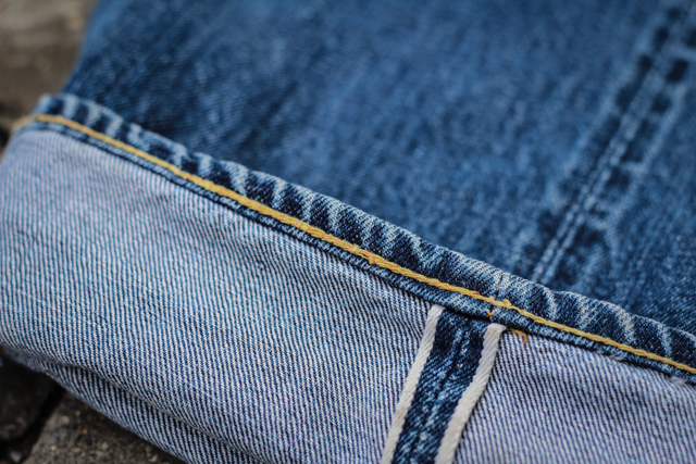 levi's red stitching inside