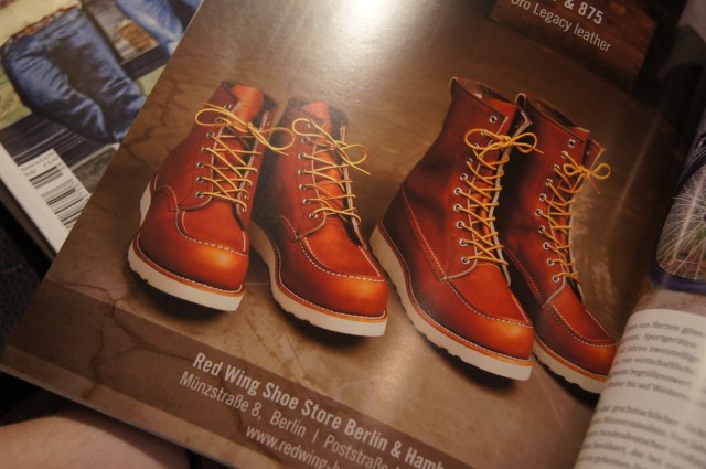 BBB Summer 2013: Red Wing Introduces Oro Legacy - Rope Dye Crafted Goods