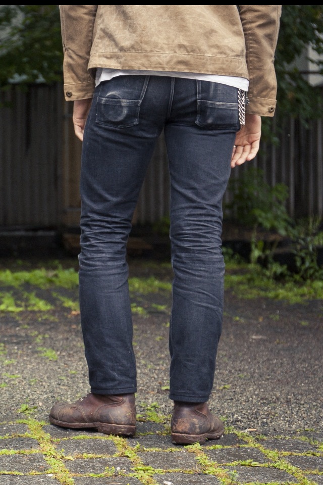 News from Livid Jeans: Jakob Slim Black Selvage - Rope Dye Crafted Goods