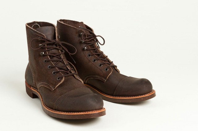 Rope Dye Red Wing Shoes Red Wing Heritage 4590 Iron Ranger Chocolate Muleskinner