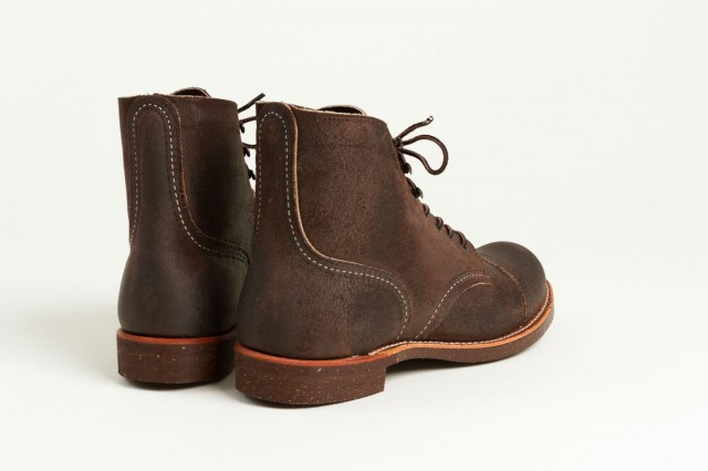 Rope Dye Red Wing Shoes Red Wing Heritage 4590 Iron Ranger Chocolate Muleskinner