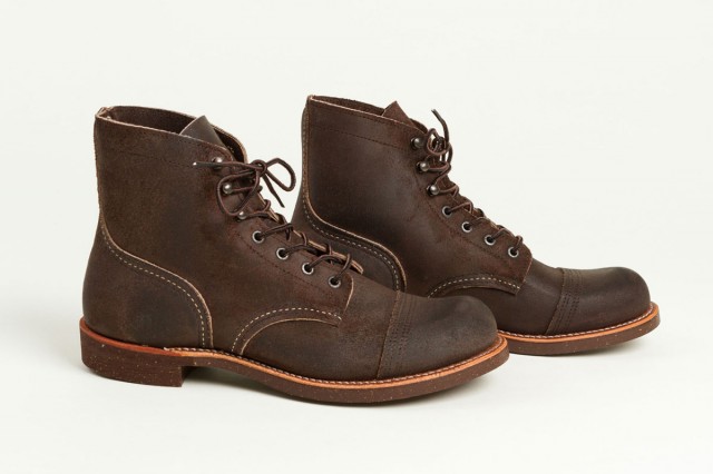 Rope Dye Red Wing Shoes Red Wing Heritage 4590 Iron Ranger Chocolate Muleskinner