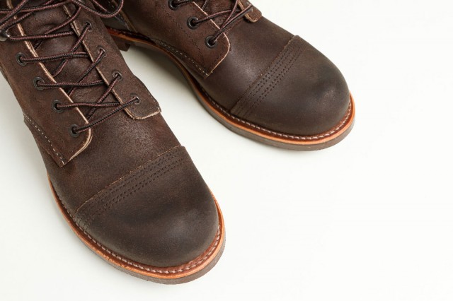Rope Dye Red Wing Shoes Red Wing Heritage 4590 Iron Ranger Chocolate Muleskinner