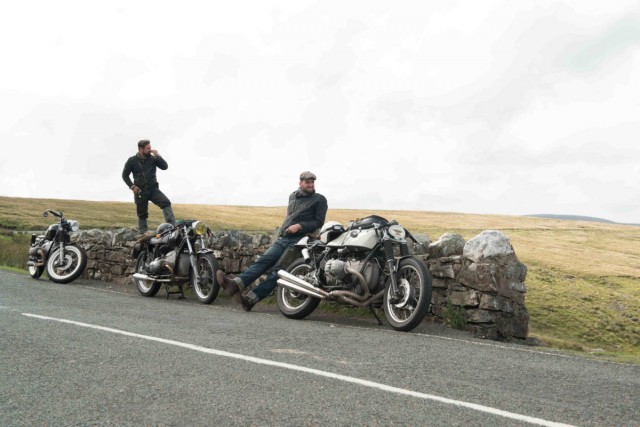Motor Circus Rope Dye Mission Manx vintage BMW motorcycles