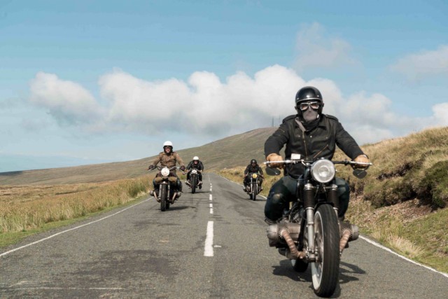 Motor Circus Rope Dye Mission Manx vintage BMW motorcycles