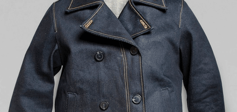 Out of the Ordinary: The Nudie Edward Denim Pea Coat - Rope Dye