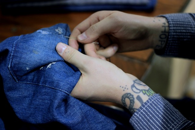 Denim Repairs the Old School Way: Traditional Mending by Darn and Dusted Denimhunters