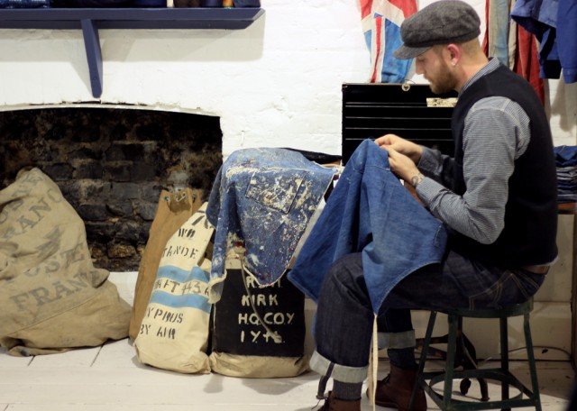 Denim Repairs the Old School Way: Traditional Mending by Darn and Dusted Denimhunters