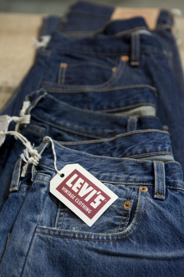 Levis Vintage Clothing Rope Dye Miles Johnson