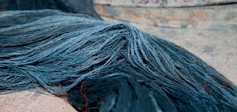 New Dutch Brand ‘Indigo People’ Introduces Traditionally Made Natural Indigo Dyed Scarves