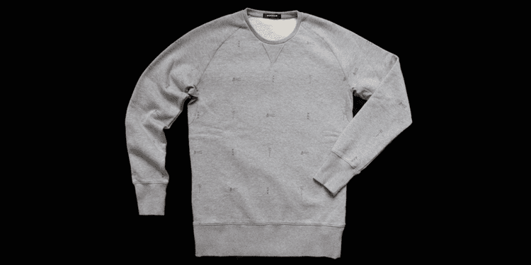 Denham the Jeanmaker and Tenue de Nimes Make Double-Dutch Sweatshirt