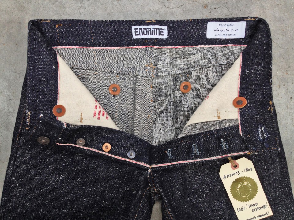 Endrime Hand Sewn Jeans Denimhunters