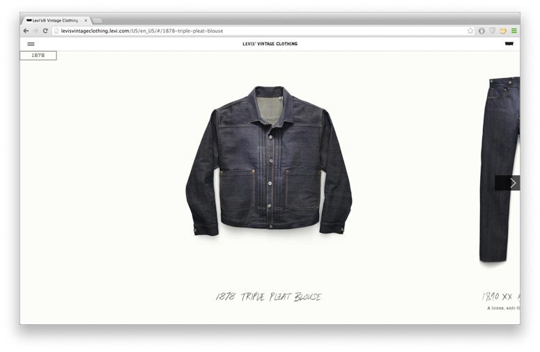 Take A Virtual Timeline Tour With Levi’s Vintage Clothing - Rope Dye ...