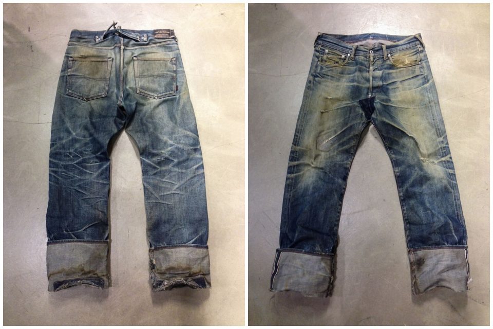 G-Star 9-year-old US Lumber selvedge jeans