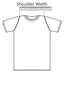 T-Shirts-Shoulder Width-Denimhunters