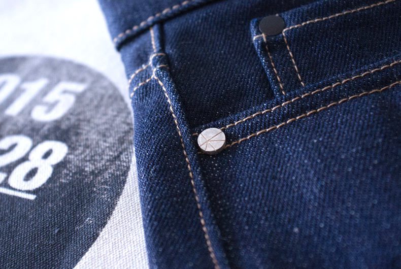 Doublewood x IDC raw selvedge collab