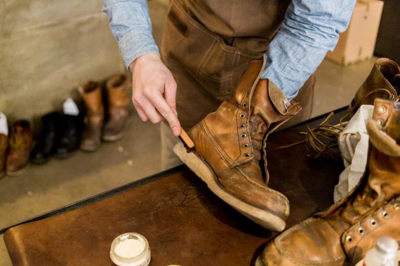 Scrubbing Up Well: Red Wing Shoe Store Cleaning Event.