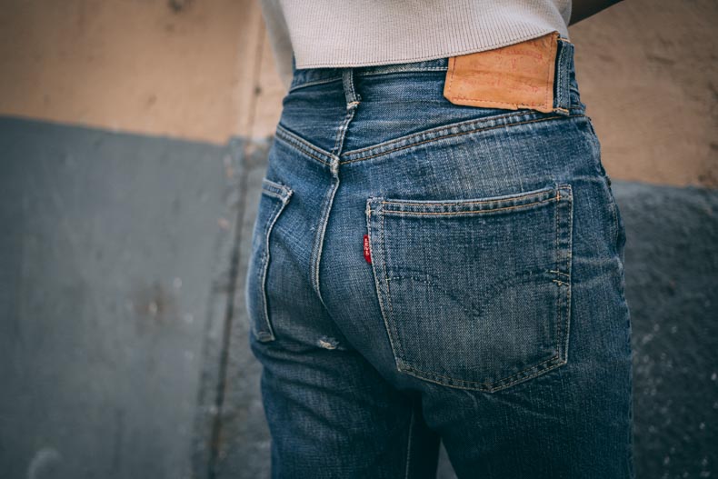 Mako Strikes Blue Gold with a Vintage Levi's Big E 501 Find