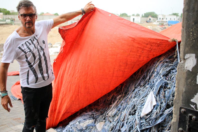 Recycled Denim in Pakistan -Ropedye