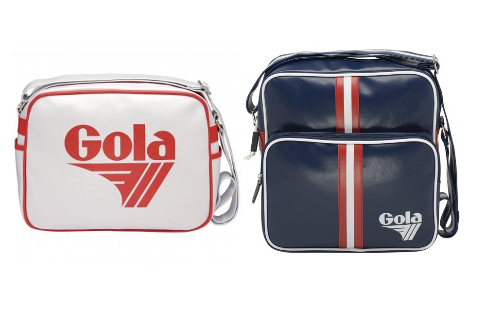 Buy Gola Redford messenger bags in white/red online at gola.co.uk