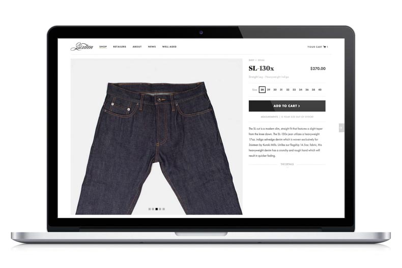 3Sixteen New Website Denimhunters